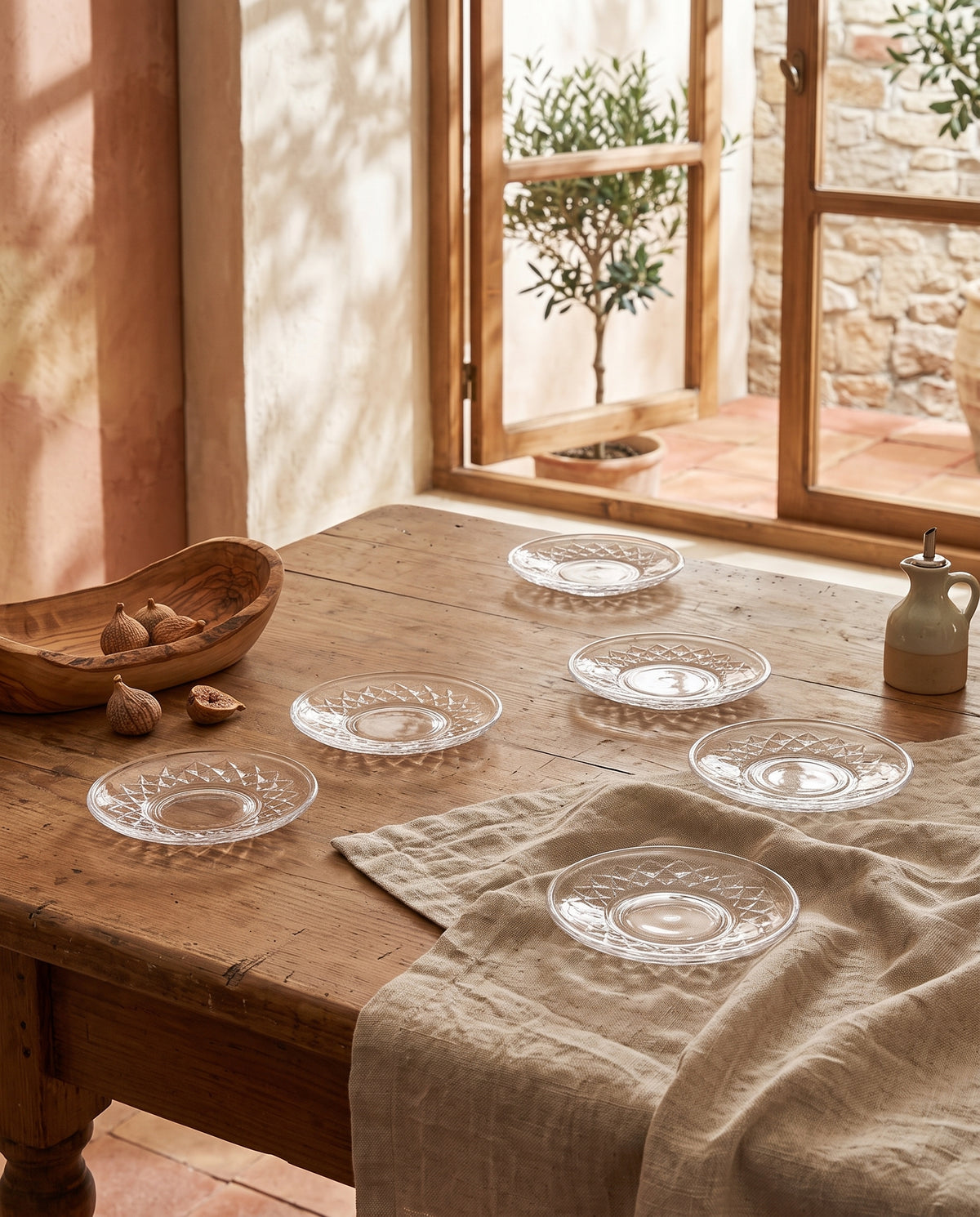 Hand Trimmed Turkish Tea Saucers