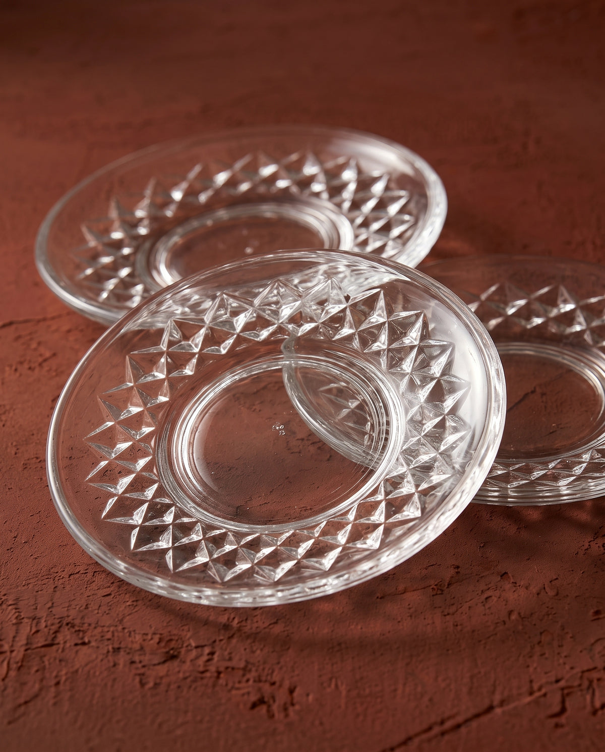 Hand Trimmed Turkish Tea Saucers
