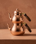 Hand-Hammered Turkish Copper Teapot